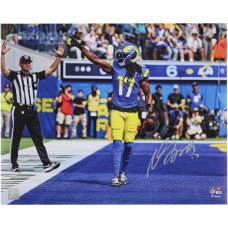 Davante Adams Los Angeles Rams Autographed Fanatics Authentic 16 x 20 Touchdown Celebration Photograph