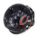 Brian Urlacher Chicago Bears Autographed Fanatics Authentic Riddell Speed Authentic Helmet with 'HOF 18 Inscription - Art by King Saladeen - Limited Edition #1/1 - WN55915777