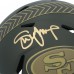 Steve Young San Francisco 49ers Autographed Fanatics Authentic Riddell 2025 Salute To Service Speed Mini Helmet