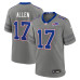 Джерси Buffalo Bills Josh Allen Nike Gray Nickel City Game