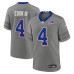 Джерси Buffalo Bills James Cook III Nike Gray Nickel City Game