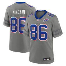 Джерси Buffalo Bills Dalton Kincaid Nike Gray Nickel City Game Джерси Buffalo Bills Dalton Kincaid Nike Gray Nickel City Game