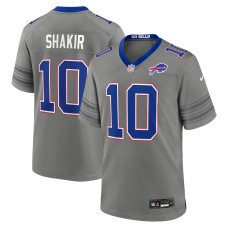 Джерси Buffalo Bills Khalil Shakir Nike Gray Nickel City Game Джерси Buffalo Bills Khalil Shakir Nike Gray Nickel City Game