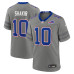 Джерси Buffalo Bills Khalil Shakir Nike Gray Nickel City Game