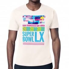 Super Bowl Merchandise Starter White Super Bowl LX Bay Area Bash T-Shirt Super Bowl Merchandise Starter White Super Bowl LX Bay Area Bash T-Shirt