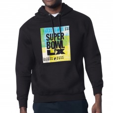 Starter Black Super Bowl LX Concrete Dreams Hoodie Starter Black Super Bowl LX Concrete Dreams Hoodie