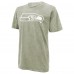 Seattle Seahawks Jaxon Smith-Njigba Majestic Threads Moss Green Mineral Wash Name & Number T-Shirt