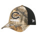 Бейсболка Chicago Bears New Era Camo/Black Team Collection RealTree 39THIRTY M-Crown A-Frame