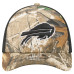 Бейсболка Buffalo Bills New Era Camo/Black Team Collection RealTree 39THIRTY M-Crown A-Frame