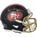 George Kittle San Francisco 49ers Autographed Fanatics Authentic Riddell Rivalry Speed Mini Helmet