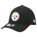 Бейсболка Pittsburgh Steelers New Era Black 39THIRTY M-Crown A-Frame Stretch