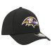 Бейсболка Baltimore Ravens New Era Black 39THIRTY M-Crown A-Frame Stretch
