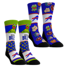 Носки Unisex Buffalo Bills Rock Em Muppets 2-Pack Crew Set Носки Unisex Buffalo Bills Rock Em Muppets 2-Pack Crew Set