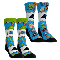 Носки Unisex Carolina Panthers Rock Em Muppets 2-Pack Crew Set