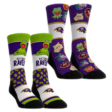 Детские носки Baltimore Ravens Rock Em Muppets 2-Pack Crew Set