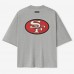 Unisex San Francisco 49ers Fear of God x NFL Heather Gray 3/4-Sleeve T-Shirt