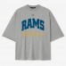 Unisex Los Angeles Rams Fear of God x NFL Heather Gray 3/4-Sleeve T-Shirt