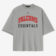 Футболка Unisex Atlanta Falcons Fear of God x NFL Heather Gray 3/4-Sleeve Футболка Unisex Atlanta Falcons Fear of God x NFL Heather Gray 3/4-Sleeve
