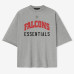 Футболка Unisex Atlanta Falcons Fear of God x NFL Heather Gray 3/4-Sleeve