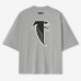 Футболка Unisex Atlanta Falcons Fear of God x NFL Heather Gray 3/4-Sleeve
