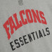 Футболка Unisex Atlanta Falcons Fear of God x NFL Heather Gray 3/4-Sleeve