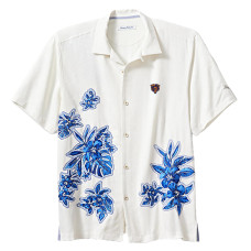 Рубашка Chicago Bears Tommy Bahama Cream Hibiscus Camp
