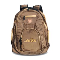 New York Jets MOJO Tan 19 Premium Laptop Backpack