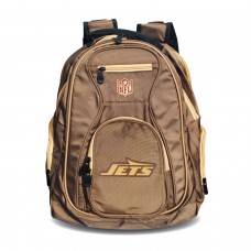 New York Jets MOJO Tan 19 Premium Laptop Backpack New York Jets MOJO Tan 19 Premium Laptop Backpack