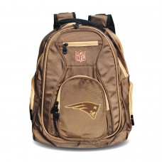 New England Patriots MOJO Tan 19 Premium Laptop Backpack New England Patriots MOJO Tan 19 Premium Laptop Backpack