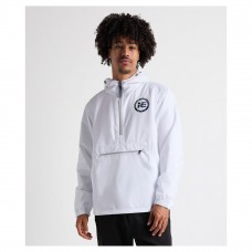 Charles River x New England Patriots White Pack-N-Go Half-Zip Hoodie Charles River x New England Patriots White Pack-N-Go Half-Zip Hoodie