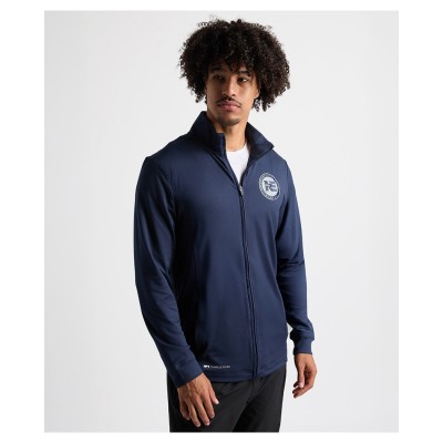 Charles River x New England Patriots Navy Nu Fitness Full-Zip Jacket