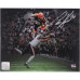 Фото с автографом Chase Brown Cincinnati Bengals Fanatics Authentic 8 x 10 Hurdle Spotlight