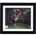 Фото с автографом Chase Brown Cincinnati Bengals Fanatics Authentic 8 x 10 Hurdle Spotlight