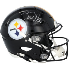 T.J. Watt Pittsburgh Steelers Autographed Fanatics Authentic Riddell Speed Flex Authentic Helmet T.J. Watt Pittsburgh Steelers Autographed Fanatics Authentic Riddell Speed Flex Authentic Helmet
