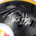 T.J. Watt Pittsburgh Steelers Autographed Fanatics Authentic Riddell Speed Flex Authentic Helmet
