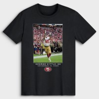 San Francisco 49ers George Kittle Black NFL Flash Features Week 11 T-Shirt