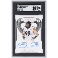 Brett Keisel Pittsburgh Steelers Autographed 2017 Panini Flawless Silver Signatures #FS-BK #11/20 SGC Authenticated 9/10 Card