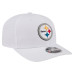 Бейсболка Pittsburgh Steelers New Era White Name Plate 9SEVENTY