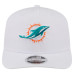 Бейсболка Miami Dolphins New Era White Name Plate 9SEVENTY