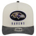 Бейсболка Baltimore Ravens New Era Cream/Black Washed A-Frame 9FIFTY