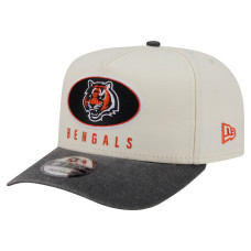 Бейсболка Cincinnati Bengals New Era Cream/Black Washed A-Frame 9FIFTY Бейсболка Cincinnati Bengals New Era Cream/Black Washed A-Frame 9FIFTY