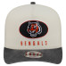 Бейсболка Cincinnati Bengals New Era Cream/Black Washed A-Frame 9FIFTY