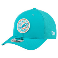 Бейсболка Miami Dolphins New Era Aqua Floral 9FORTY M-Crown Trucker