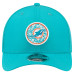 Бейсболка Miami Dolphins New Era Aqua Floral 9FORTY M-Crown Trucker