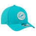 Бейсболка Miami Dolphins New Era Aqua Floral 9FORTY M-Crown Trucker
