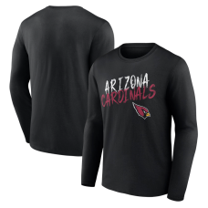 Футболка с длинным рукавом Arizona Cardinals Black Hustle Футболка с длинным рукавом Arizona Cardinals Black Hustle