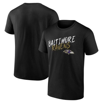 Футболка Baltimore Ravens Black Hustle