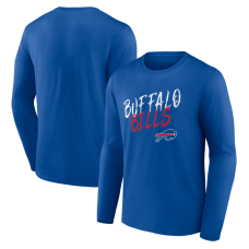 Футболка с длинным рукавом Buffalo Bills Royal Hustle Футболка с длинным рукавом Buffalo Bills Royal Hustle