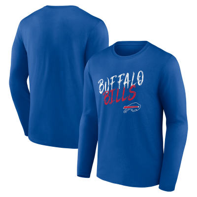 Футболка с длинным рукавом Buffalo Bills Royal Hustle
