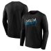 Футболка с длинным рукавом Carolina Panthers Black Hustle Футболка с длинным рукавом Carolina Panthers Black Hustle